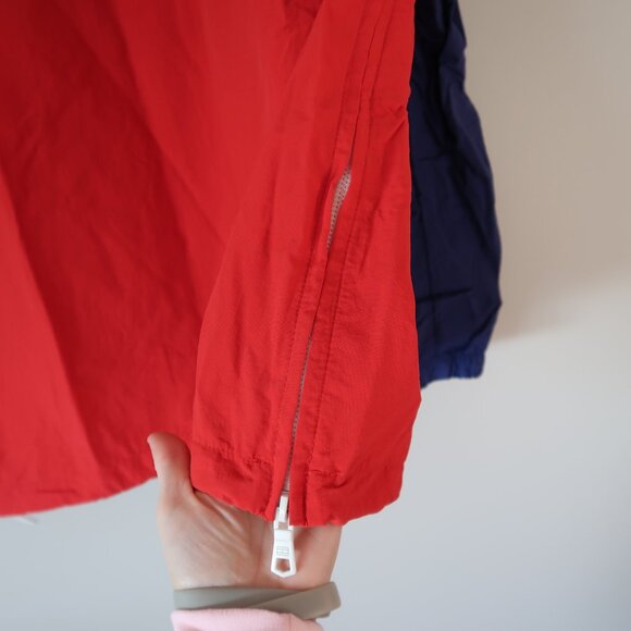 Tommy Hilfiger Men's Windbreaker XL  Water-Resistant 1/2 Zip Hooded Jacket - Picture 6 of 10